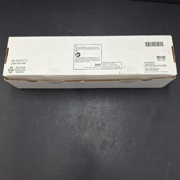 Ikea BROGRUND 203.285.44 Stainless Steel Door Hanger Floating Coat Towel 5 Hooks - Picture 9 of 9